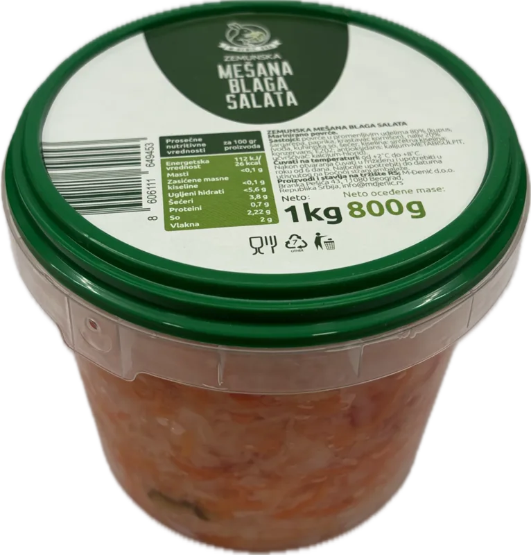 Zemunska mešana blaga salata